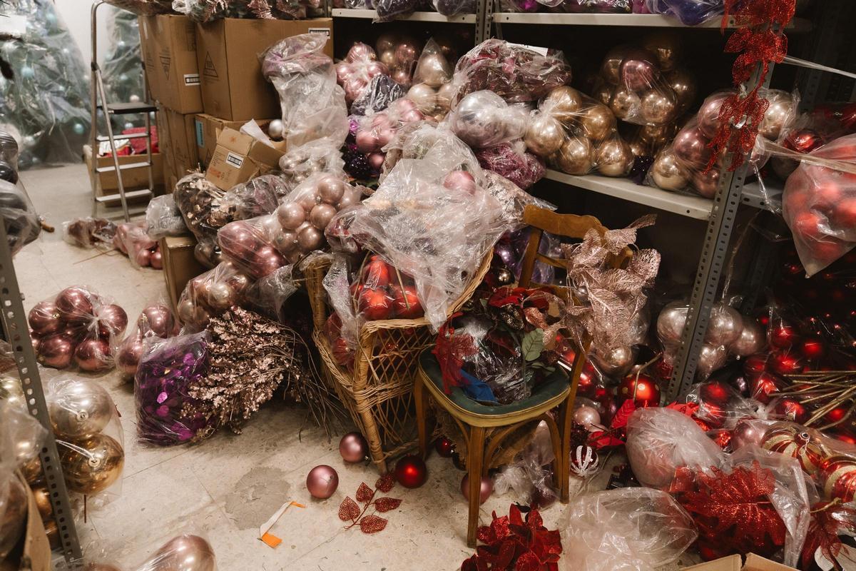 Así es el almacén de Tetuán donde se puede alquilar árboles de Navidad