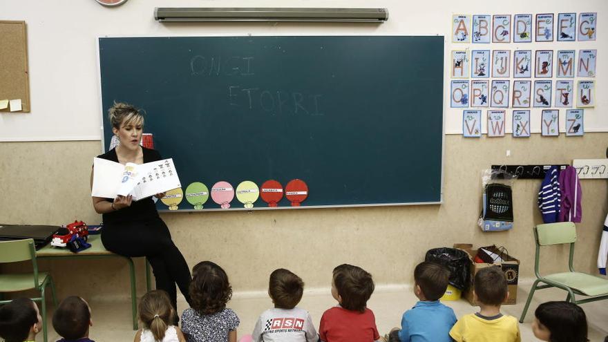 NIños de Educación Infantil.