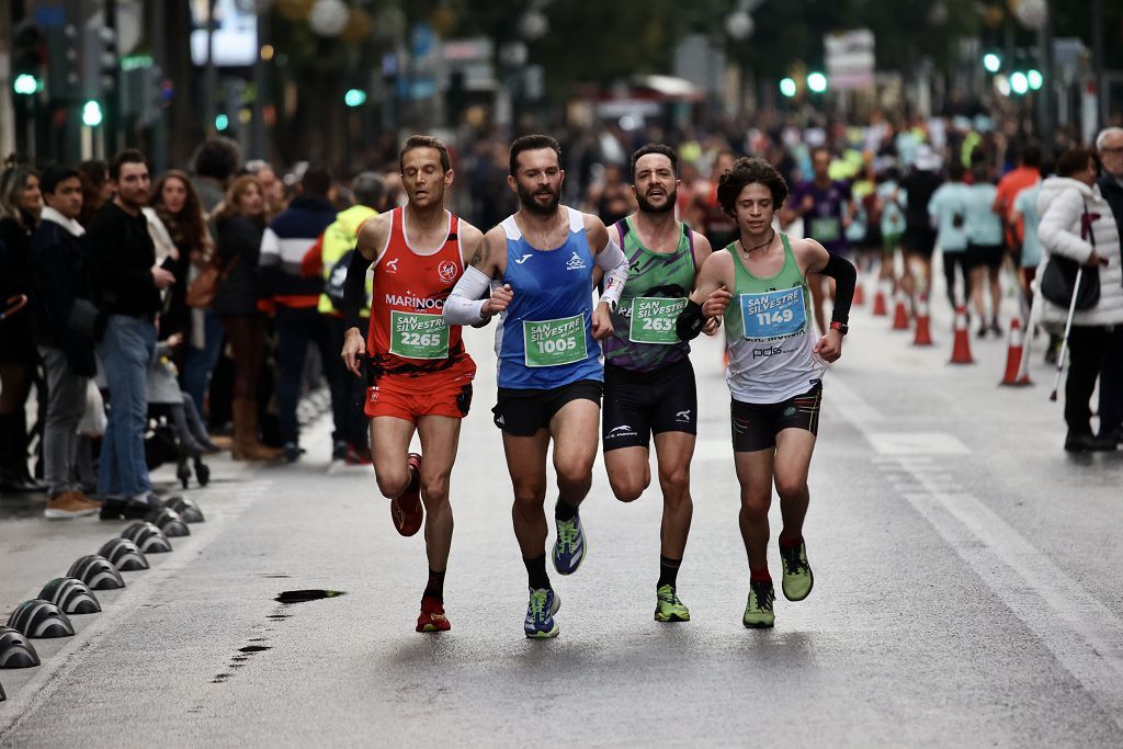 Las imágenes de la San Silvestre 2024 en Murcia