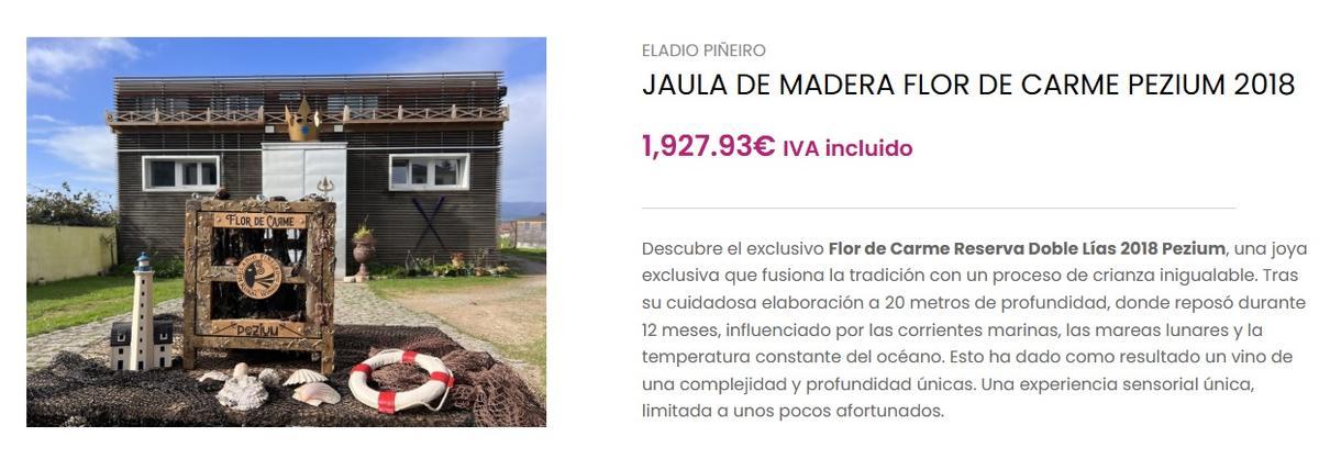 Una de las joyas de Eladio Piñeiro Rural Wines.