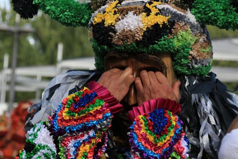 Desfile de mascaradas en Zamora