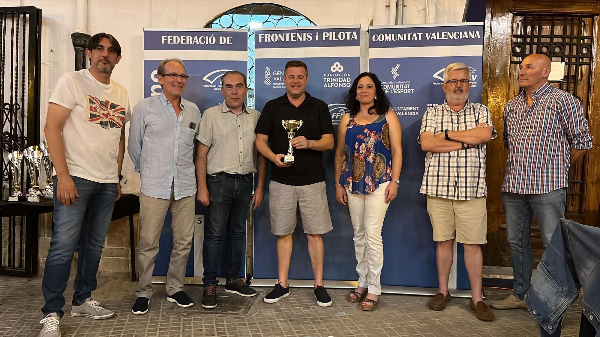 Gala de la Federación Frontenis Pelota de la Comunitat Valenciana en Jérica