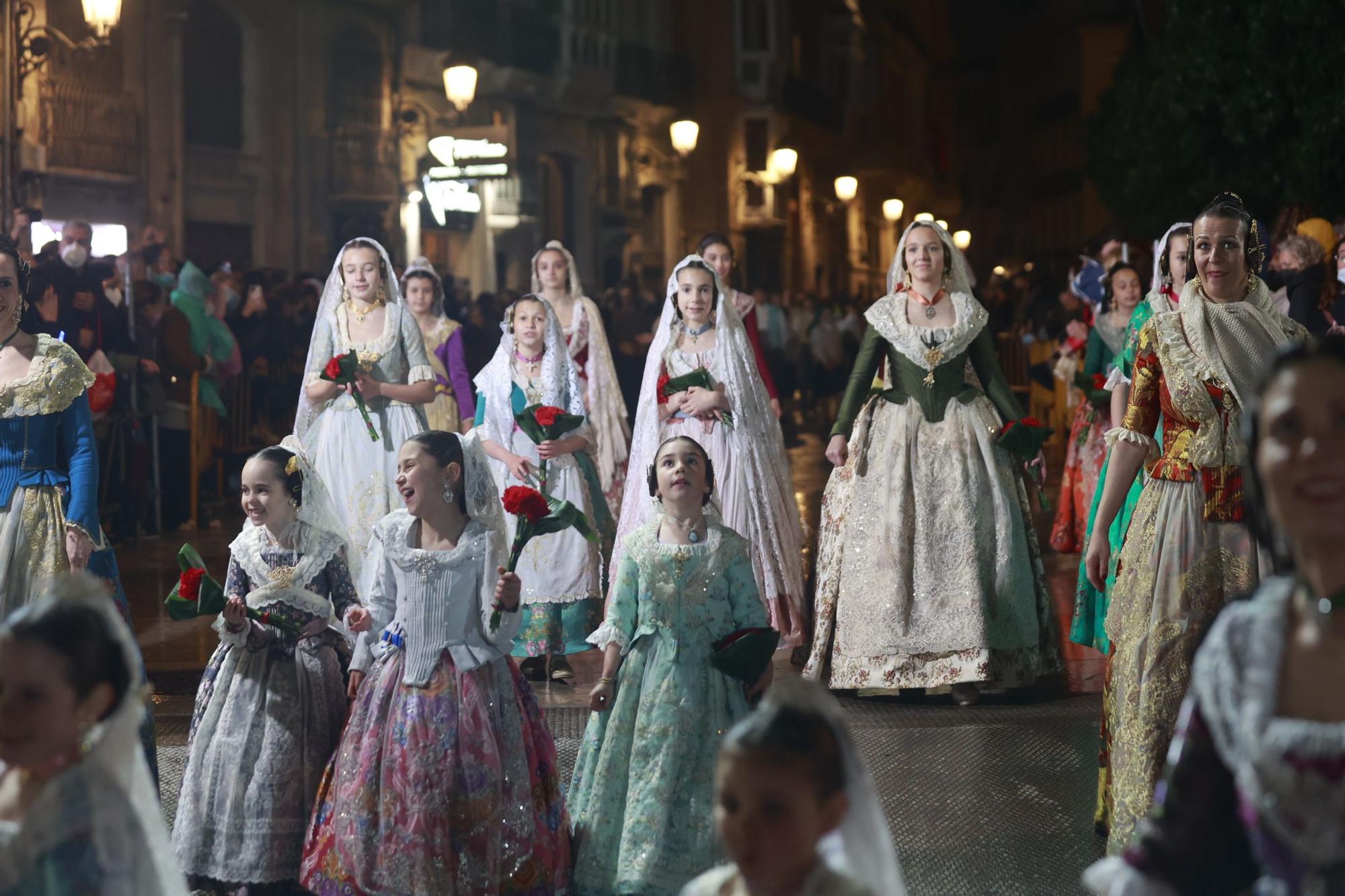 Búscate en la Ofrenda por la calle Quart (entre 22.00 y 23.00 horas)