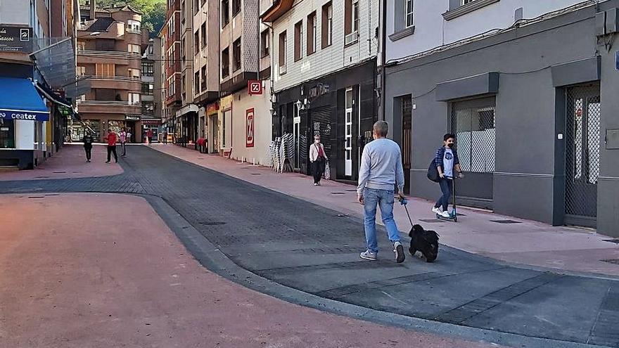 La calle Leopoldo Alas Clarín.