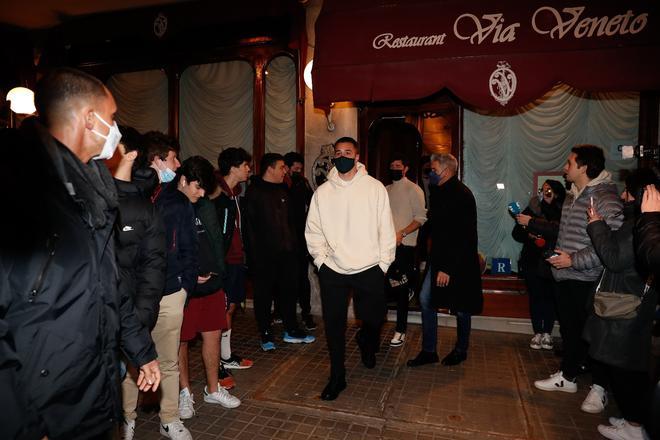 Los jugadores del Barça acudieron a una cena de conjura, y para celebrar el Kopa de Pedri