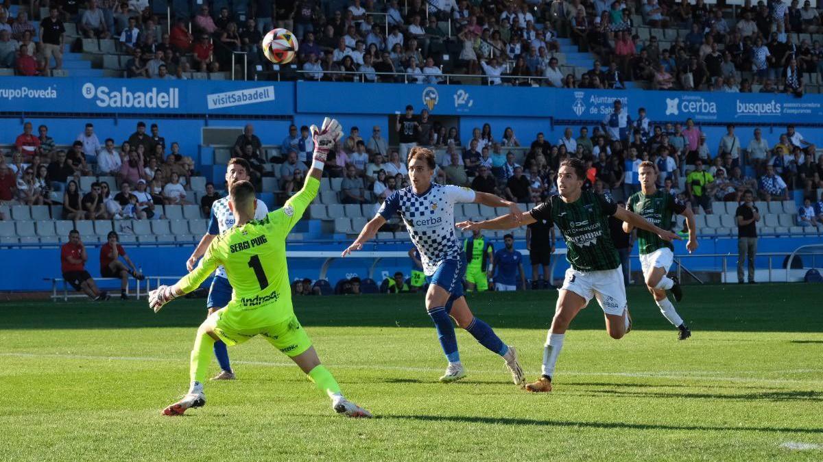 Baselga cerró así el marcador ante el Sestao