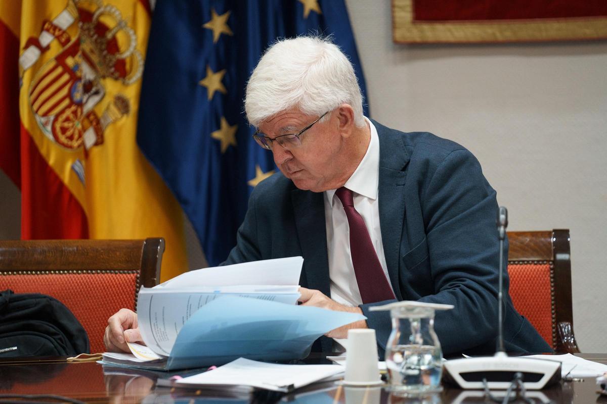 El presidente de la Audiencia de Cuentas, Pedro Pacheco.