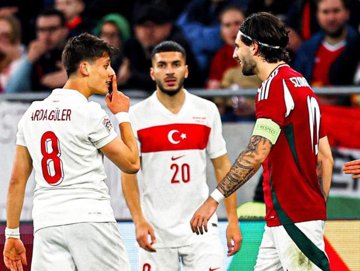 Güler y Szoboszlai, el día de su polémica