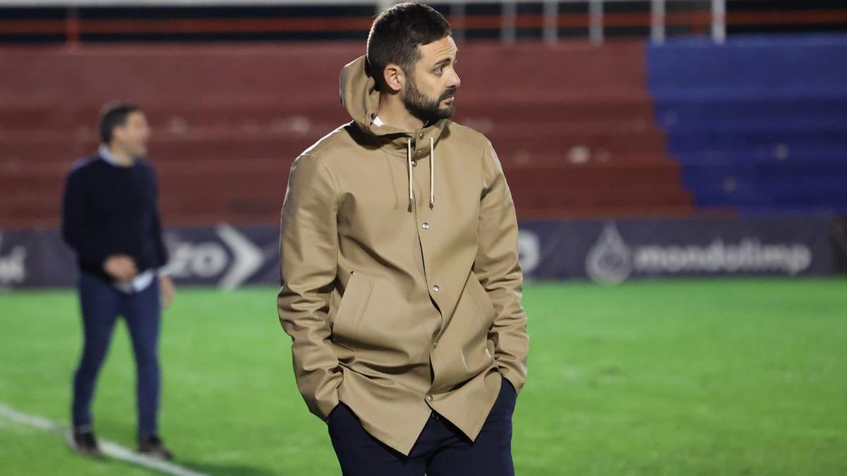 Marc García durante un partido del Alzira este año.