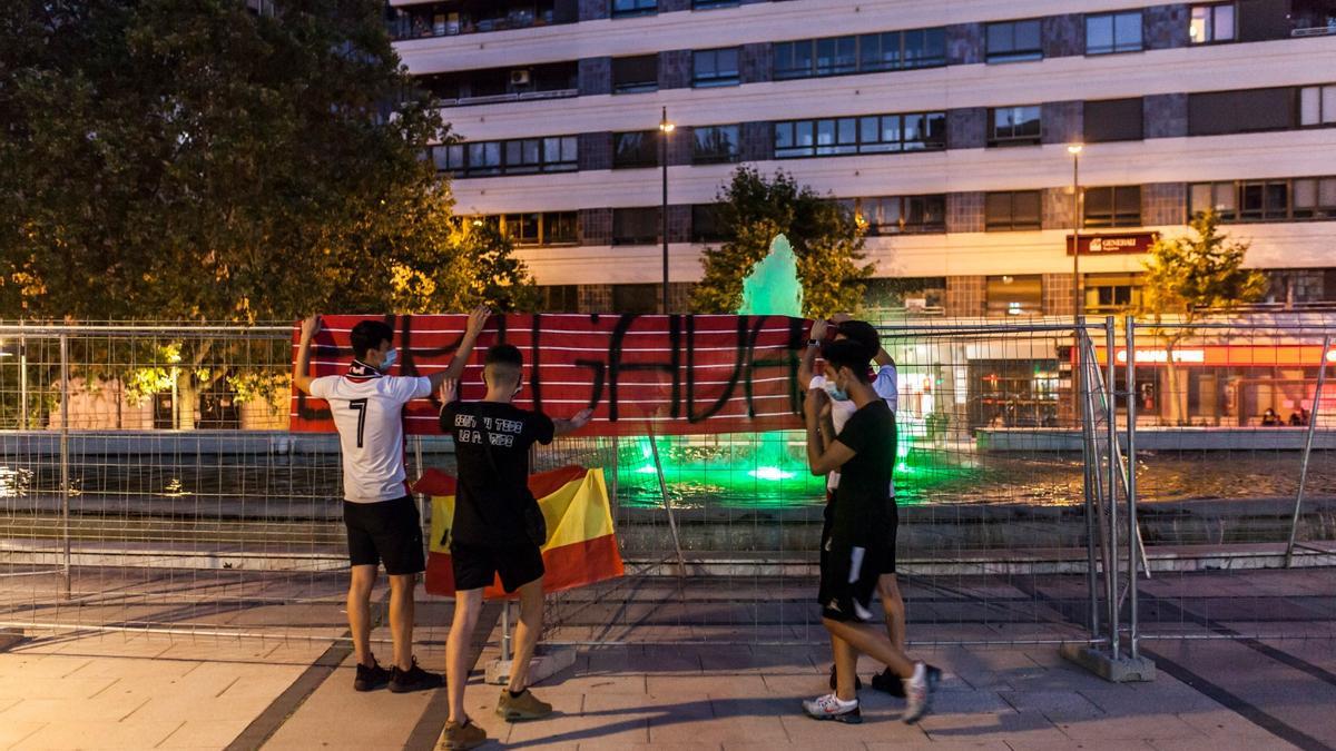 Aficionados del Zamora CF.