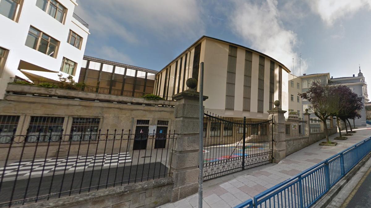 El colegio en cuyas inmediaciones ocurrió el atropello