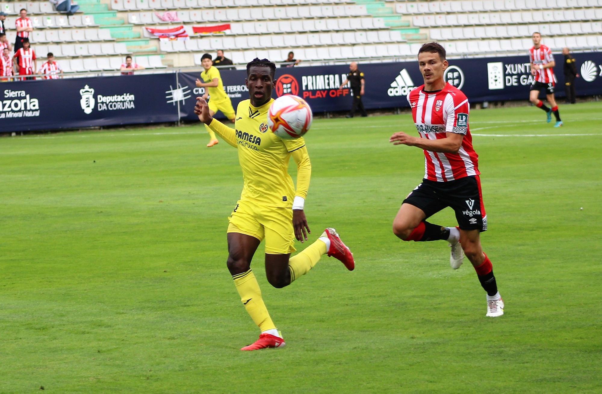 Imagen de juego del Logroñés-Villarreal B. Juego 2..JPG