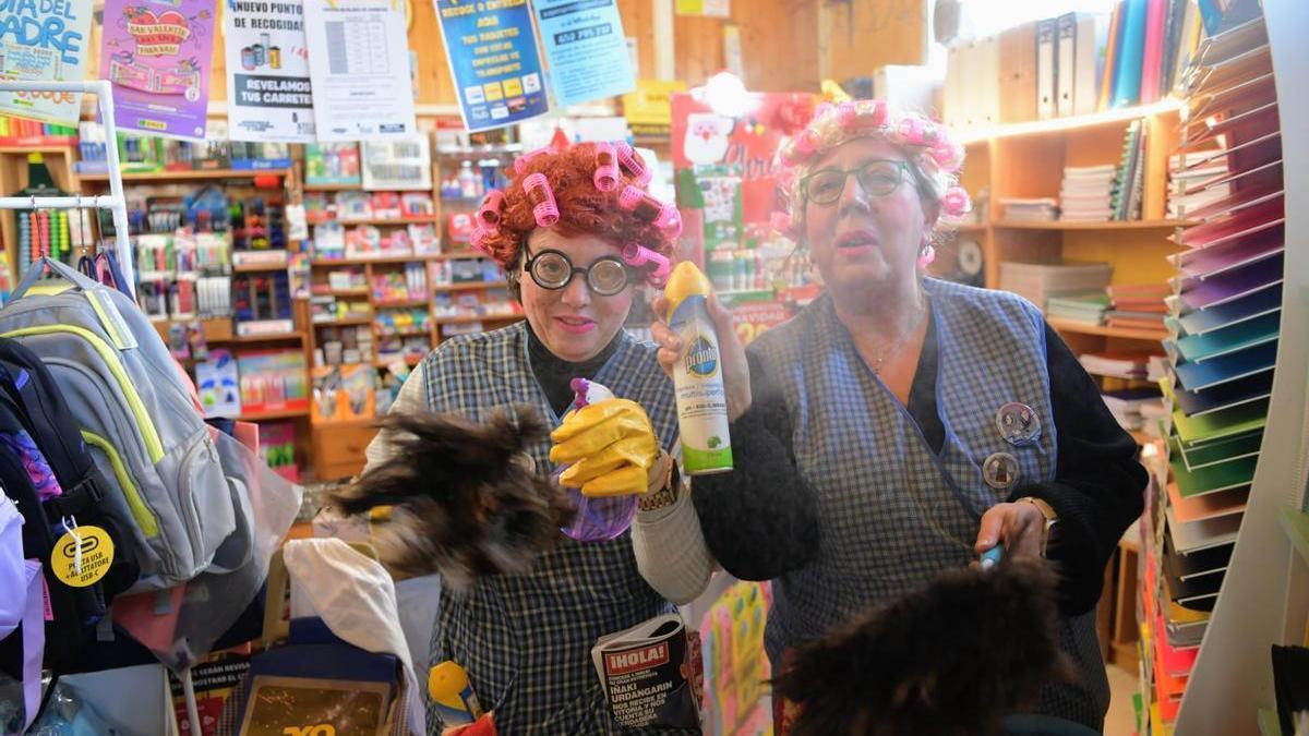 Así se preparan As Toliñas, las choqueiras del Entroido 2026 en A Coruña