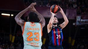 Abrines está siendo clave para el Barça