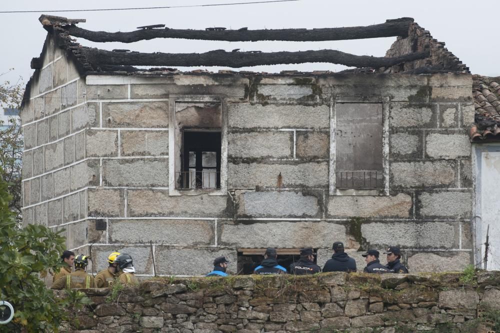 Muere un indigente en un incendio en Ourense