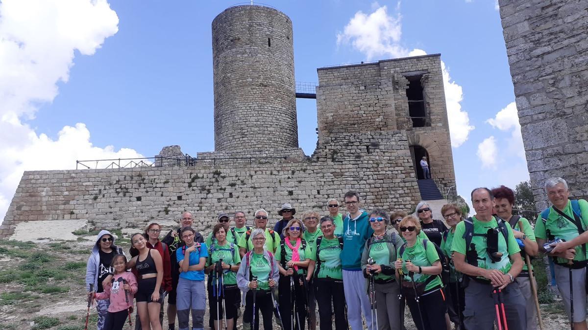 Sortida de la Colla Excursionista de Vilanova del Camí castell de Boixadors