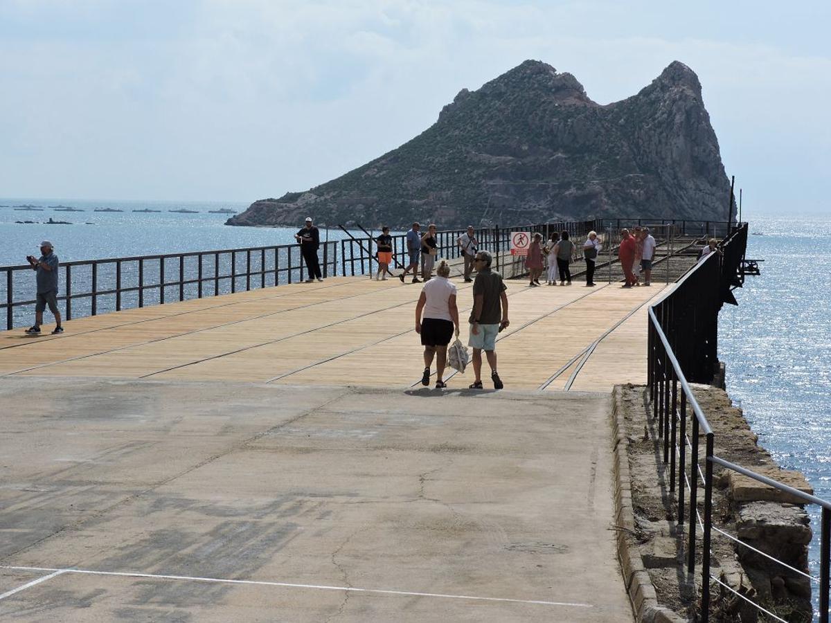 La restauración del Embarcadero de Hornillo de Águilas, en imágenes