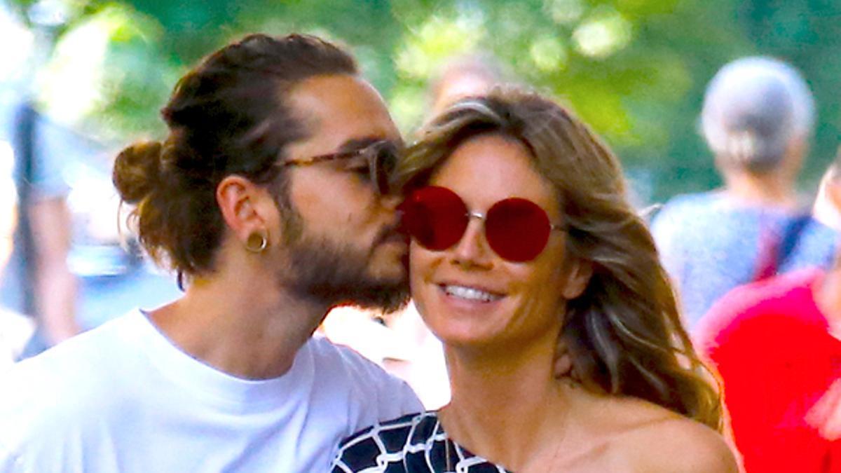 Heidi Klum y Tom Kaulitz muy acaremelados