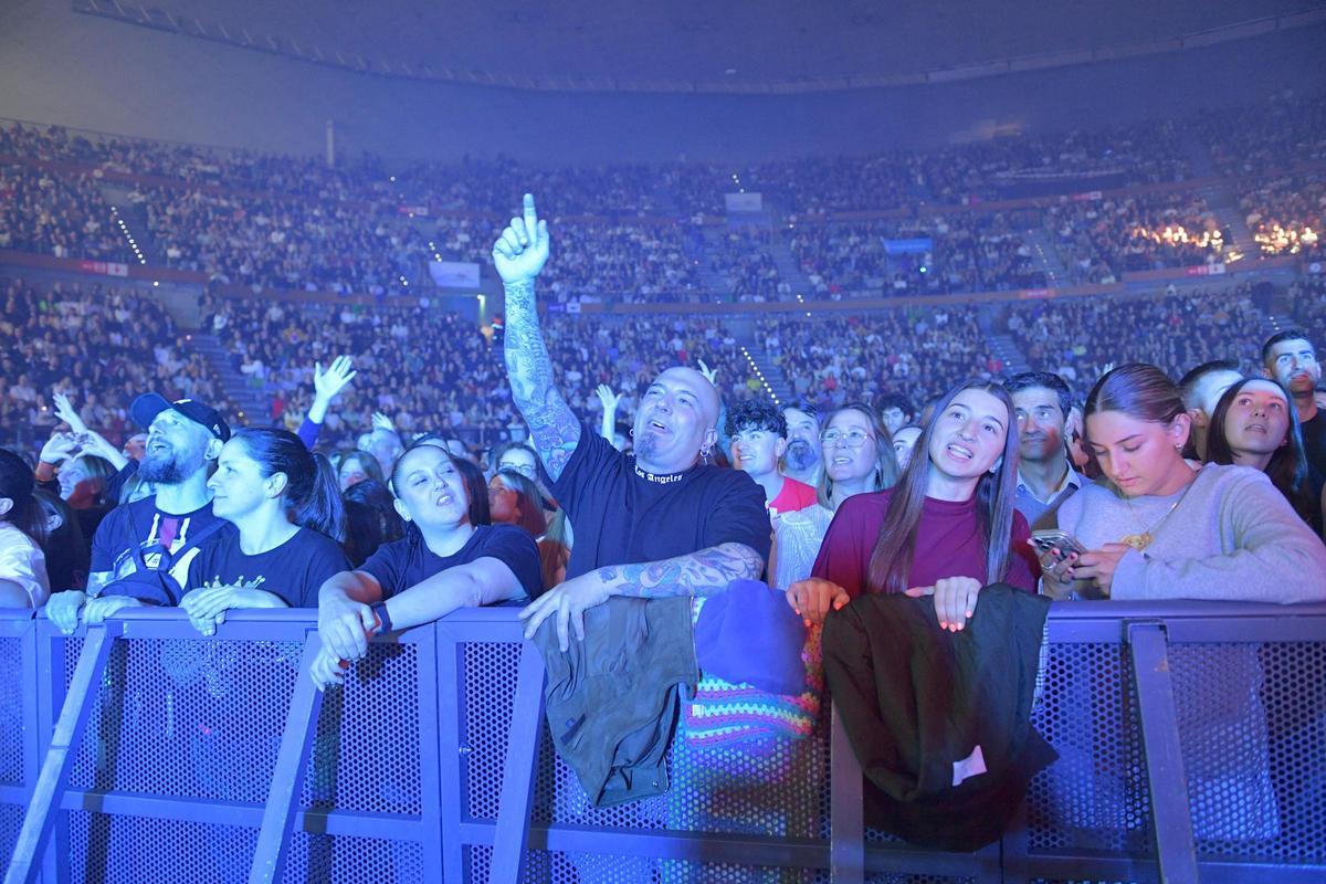 Público en el Coliseum durante el concierto de Dani Martín.