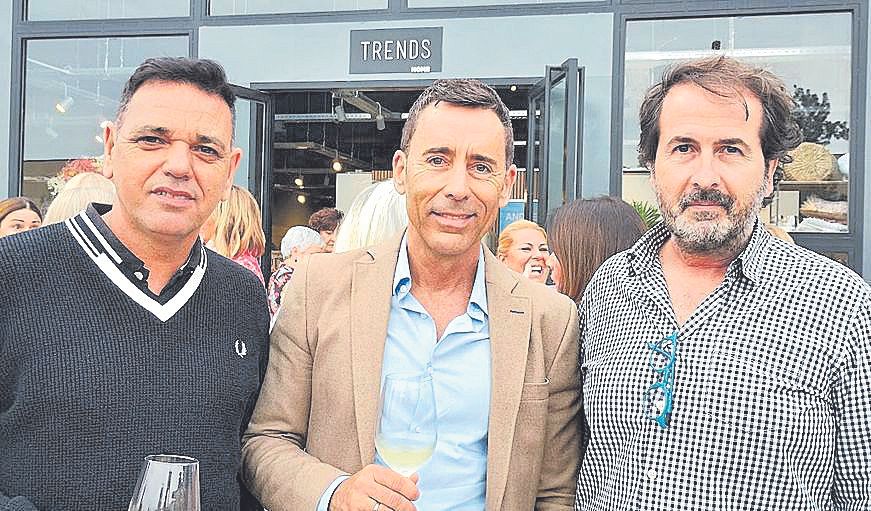 Toni Pérez, Nacho García y Antonio Fernández-Coca.