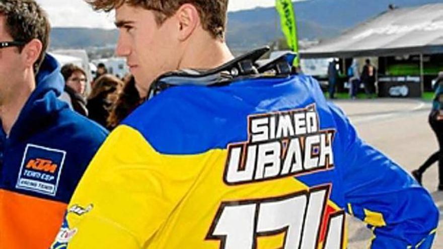 Simeó Ubach, vencedor en MX2