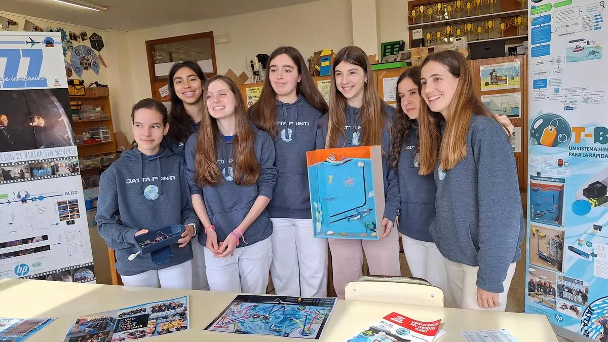 Siete alumnas de Sabadell, únicas representantes escolares de España en el mundial de robótica en Sudáfrica