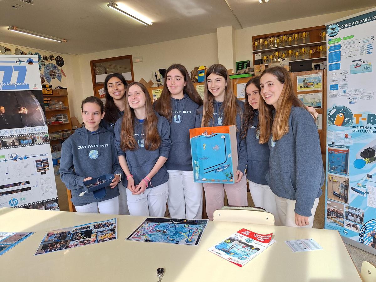 Las siete alumnas de La Vall clasificadas para el mundial de lego en África