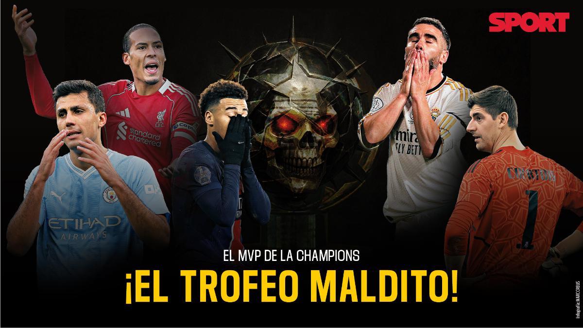 El MVP de la final de la Champions, el trofeo maldito
