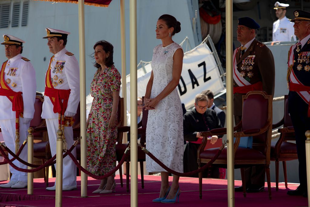 Así ha sido la visita de la reina Letizia a Cartagena