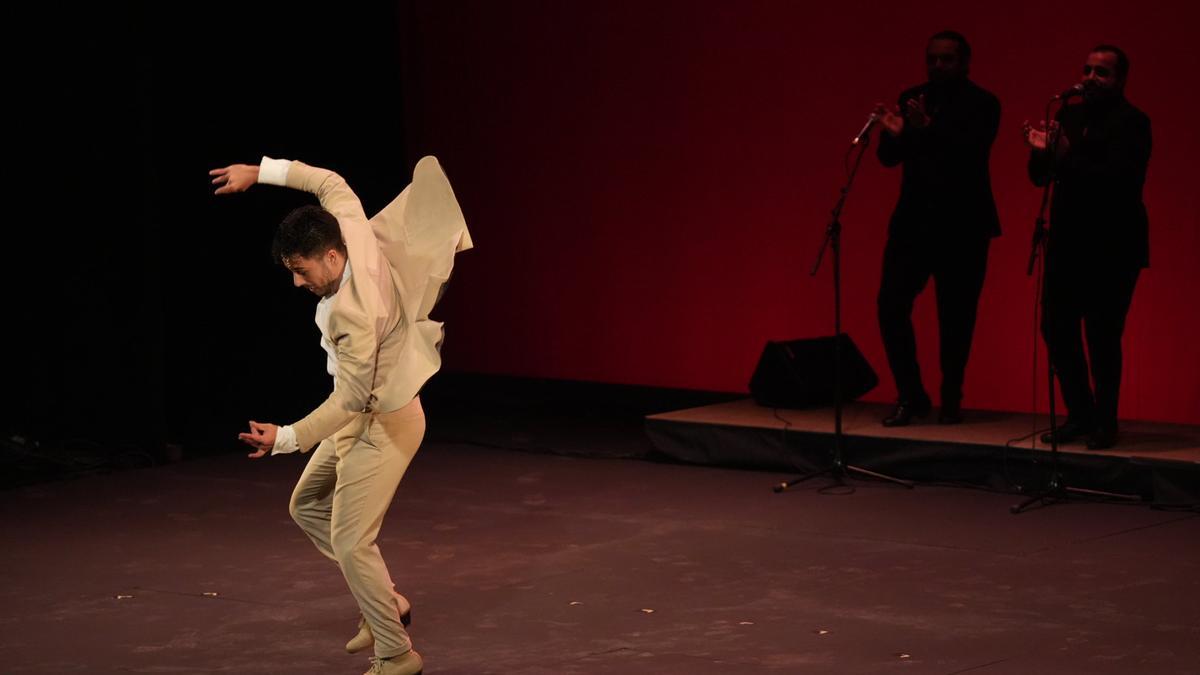 Juan Tomás, ganador de baile en el último Concurso Nacional de Arte Flamenco.