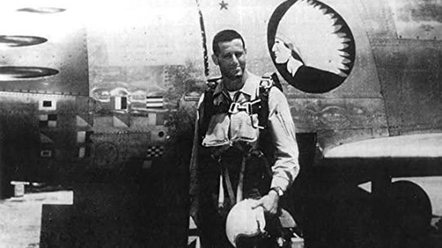 James Salter en sus años de piloto de las Fuerzas Aéreas.