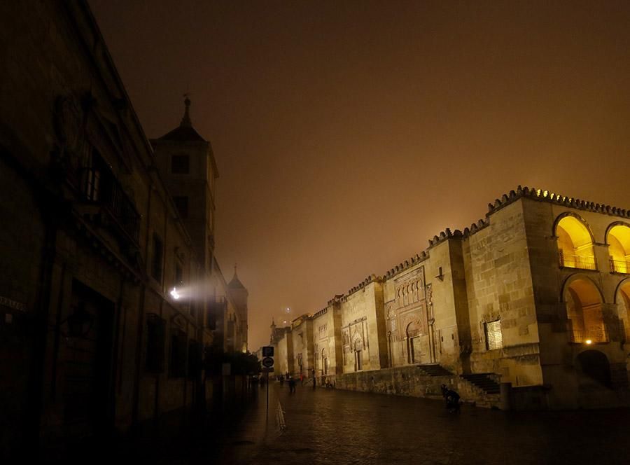 Noche de niebla en Córdoba