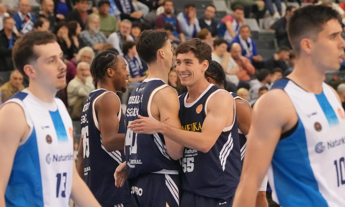 EN IMÁGENES: Así fue la victoria del Alimerka Oviedo Baloncesto en la cancha del Gipuzkoa Basket (79-93)