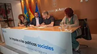 Siero firma el convenio del Plan Concertado para la ayuda a domicilio y otras prestaciones sociales