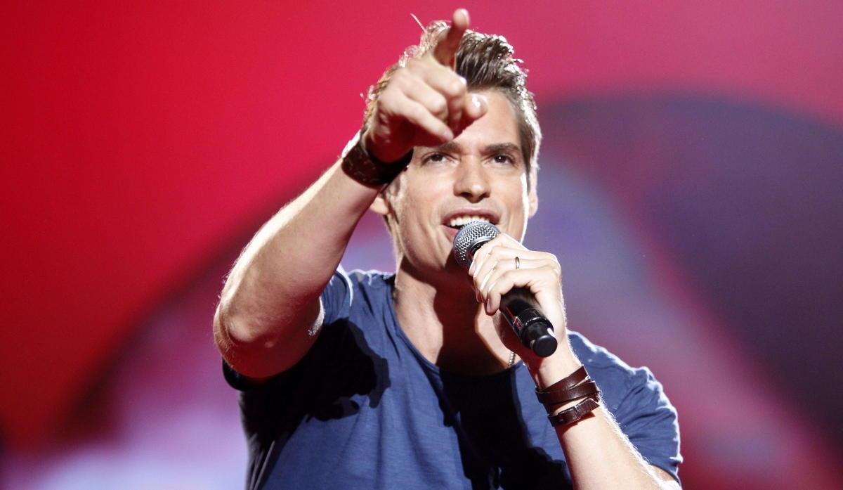 El Cantante Venezolano Carlos Baute.