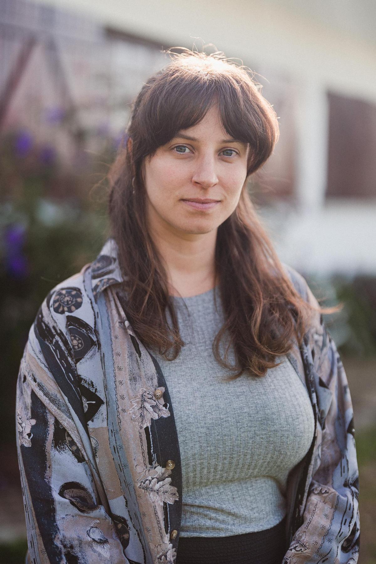 A cineasta galega Anxos Fazáns.