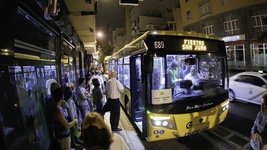 Noche de San Juan 2023: ¿Cuáles y dónde están las paradas de guaguas disponibles en Las Canteras?