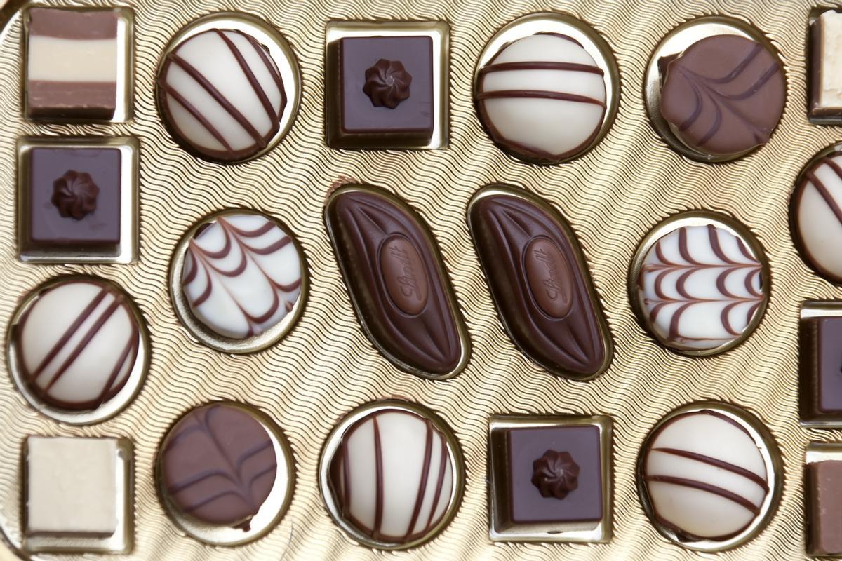 Chocolates Lindt.