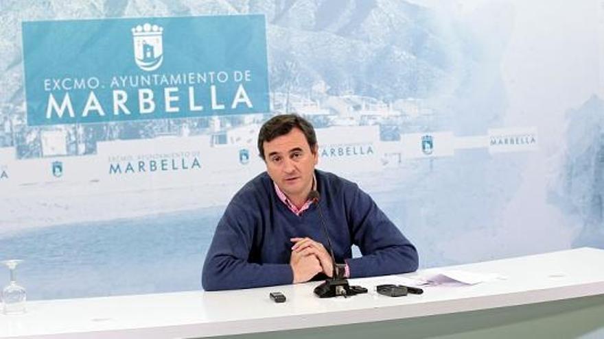 El portavoz del gobierno marbellí, Félix Romero.