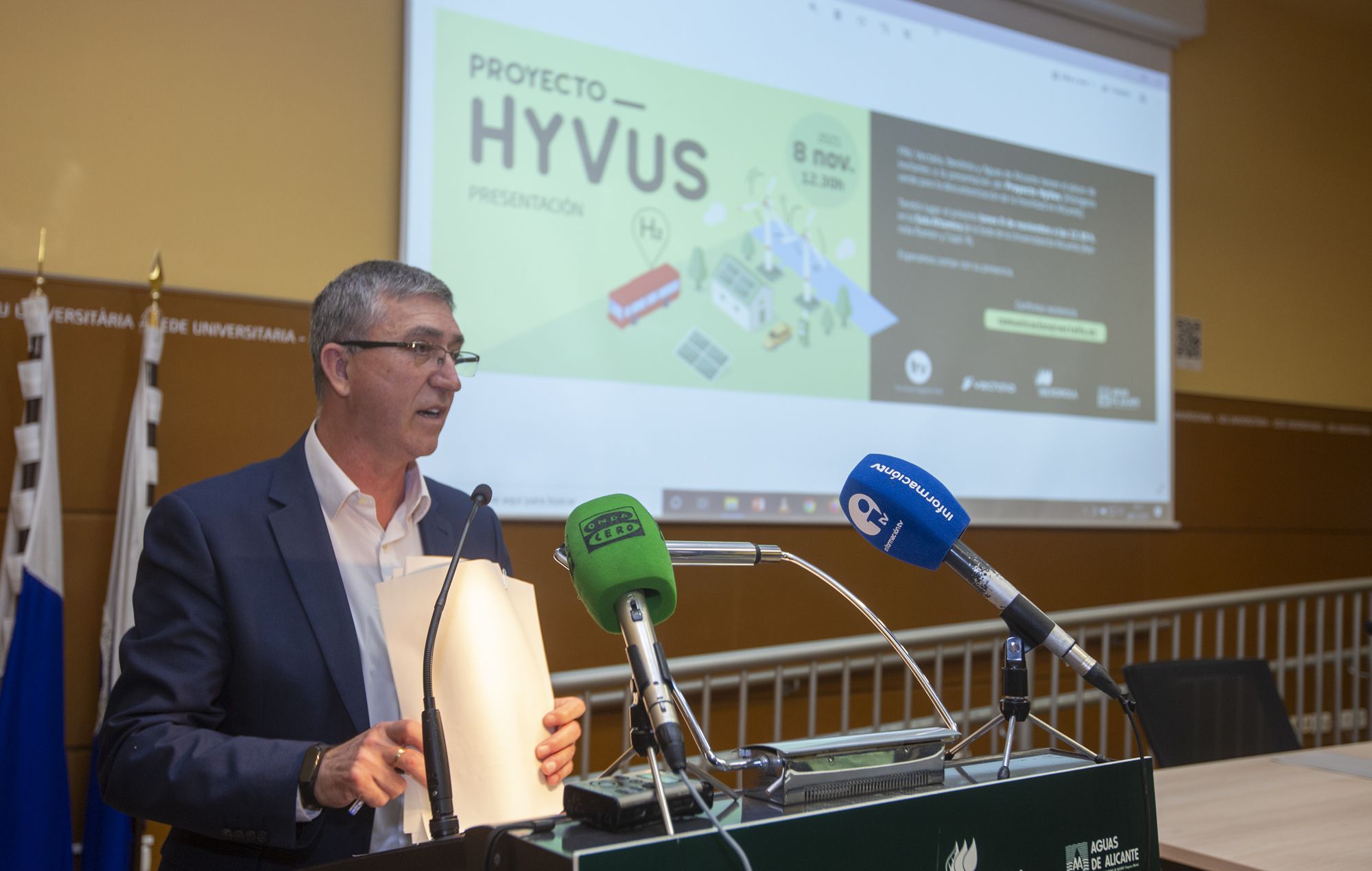 Vectalia, Iberdrola, Aguas de Alicante y el fondo catarí FRV impulsan el proyecto HyVus