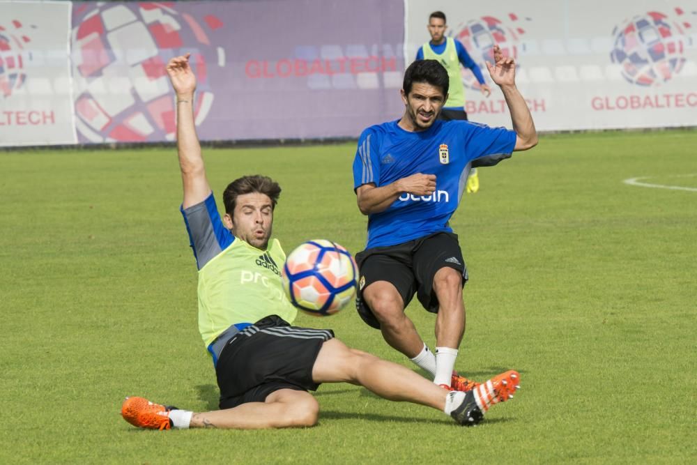 Entrenamiento del Real Oviedo