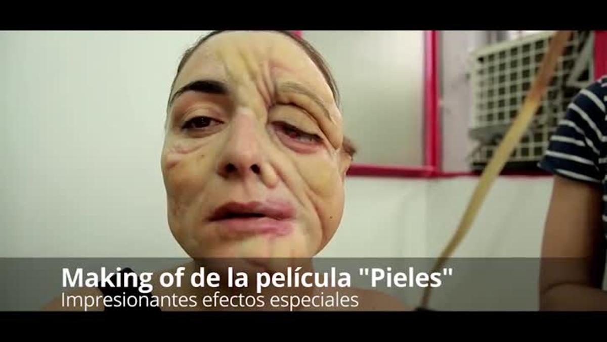 Making of de la película ’Pieles’ con impresionantes efectos especiales y caracterizaciones.