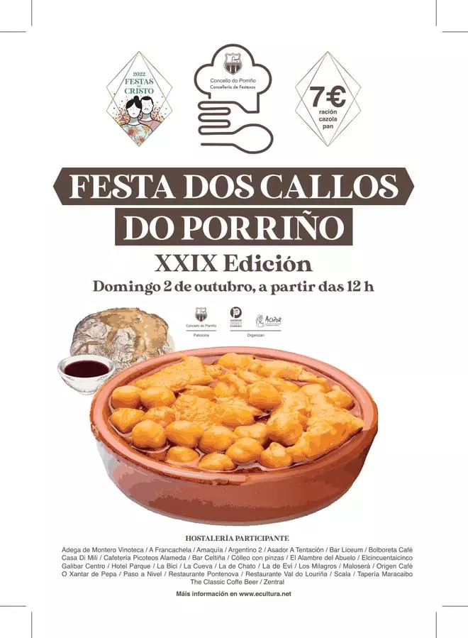 Porriño saborea la XXIX Edición de la Festa dos Callos