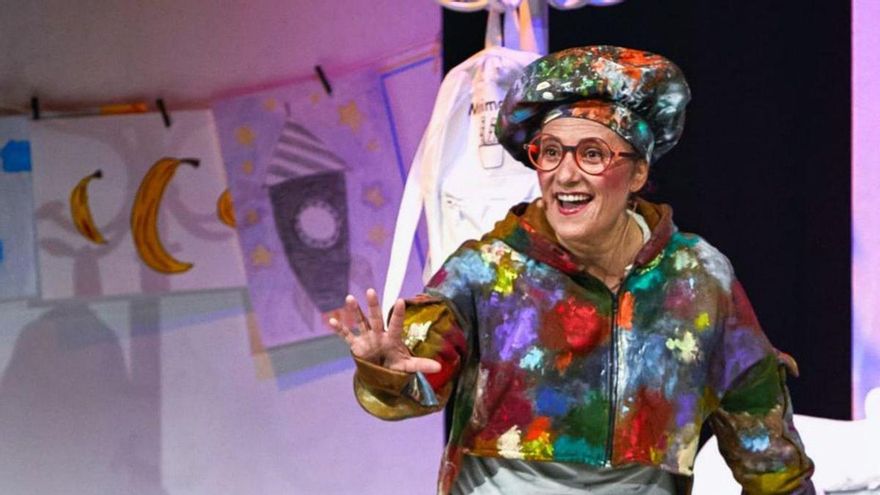 Georgina Cort, en su papel de Pigmento.