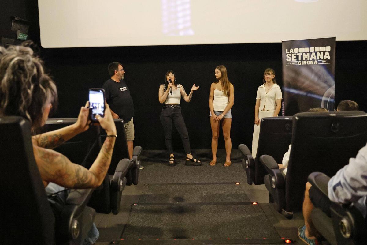 Les imatges de la  Inauguracio Festival la Setmana de cine independent
