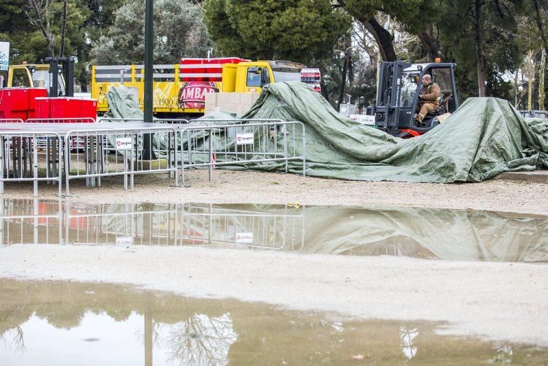 La lluvia suspende la cincomarzada