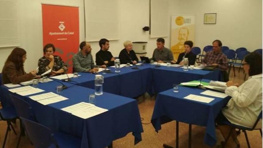 Els regidors al ple de Calaf