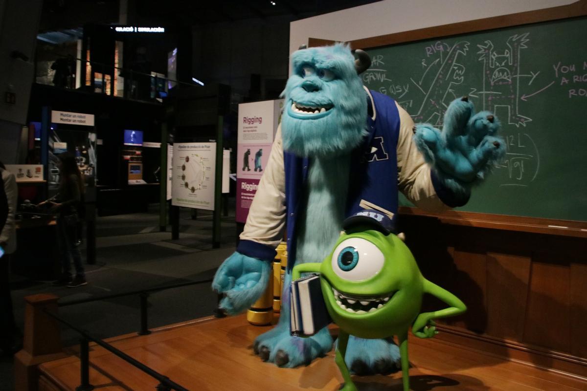 La exposición La ciencia de Pixar  en el CosmoCaixa