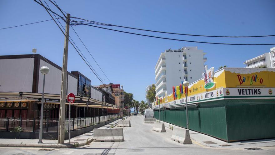 La calle del Jamón permaneció cerrada durante toda la temporada turística de 2020.