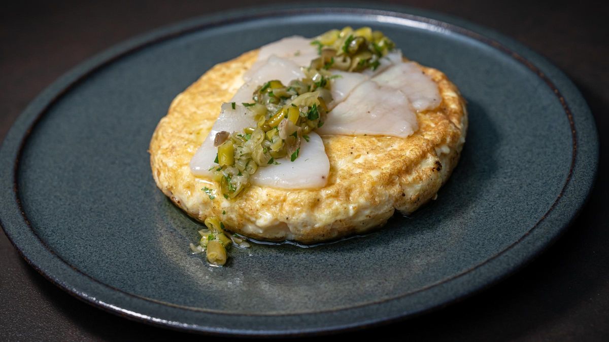 La tortilla con el interior cremoso de Pizzicato.